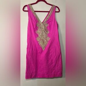 Lilly Pulitzer Berry Sangria Junie Shift Dress Size 8 EUC